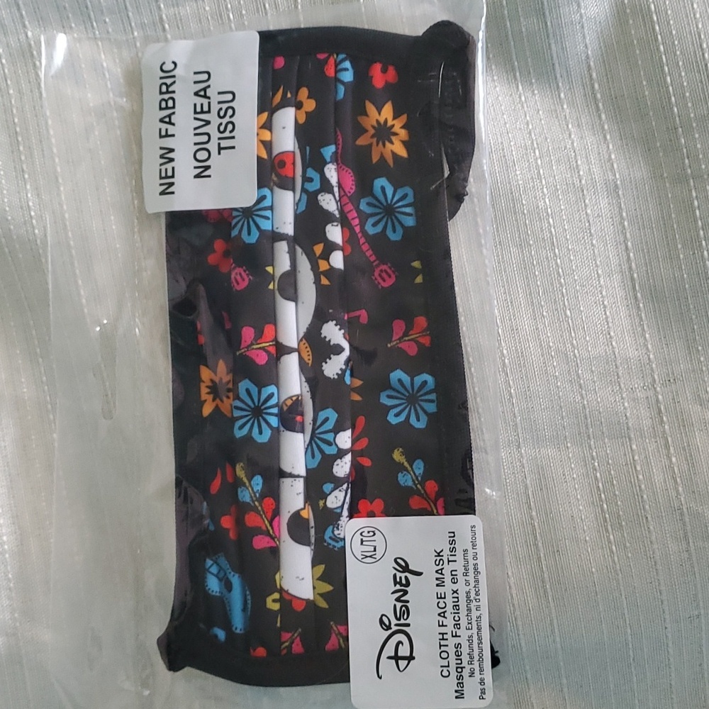 Disney Store Pixar Coco Fabric Face Mask